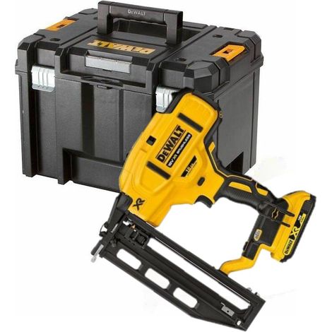 Dewalt – Cloueur sans fil 18V – DCN662NTXJ – Moteur Brushless – Clous de 32 à 64 mm – Pour bois dur et teck – T STAK-Box VI incluse