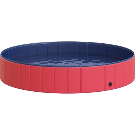 Piscina Para Perros Xxl Piscina Infantil Piscina Plástico + Madera Azul Ø160Xh30Cm Summer Joy