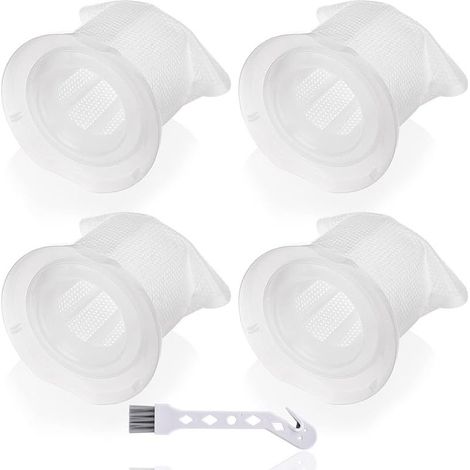 Lot de 4 filtres pour Vorwerk VC100 VC 100 aspirateur sans fil - Filtre de rechange pour Vorwerk VC 100 aspirateur sans fil (1/5)