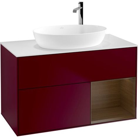 Villeroy & Boch F901GNHB meuble sous lavabo Finion F90 (1/2)