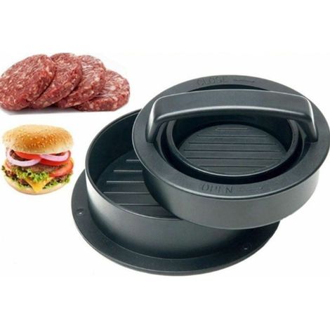 Burger Press - Moule À Galette De Viande Farcie - Pour Burgers Garnis Mini Et Grill - 12.5 X 12.5 X 6 Cm - 1 Pièce (1/5)