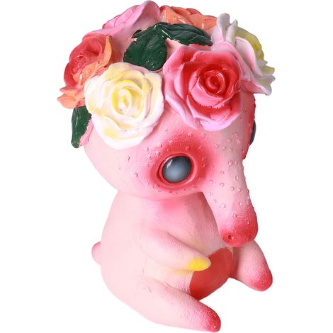 Statuette de Fourmilier Mignon, Résistante à la Corrosion - Décoration Jardin, Cour ou Intérieur (1/5)