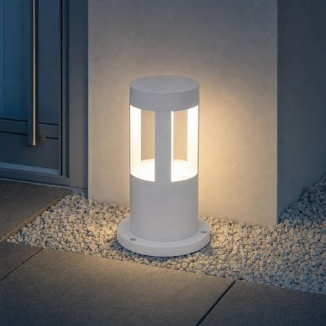 V-TAC VT-830 10W Cob LED Garten-Stehlampe 25cm weißer Körper IP65 naturweiß 4000K - SKU 128317 (1/5)