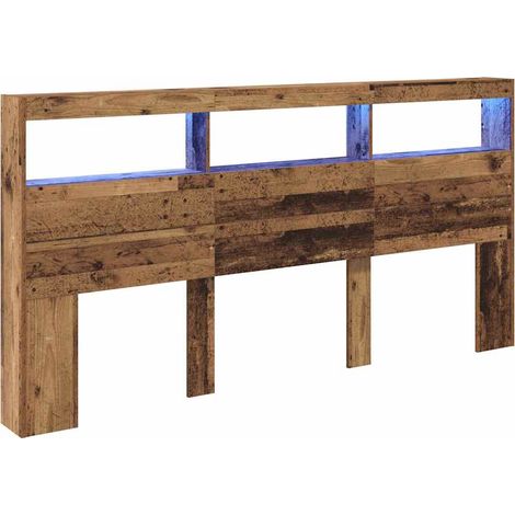 Cabecero Madera Vieja 200 x 17 x 102 cm Madera contrachapada vidaXL