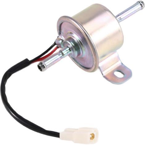 Pompe d'alimentation en carburant 12 V R1401-51350 / R1401-51352 pour moteurs Kubota D722, D905, D1105, D1305, V1505, V2203, ZD221, ZD323, R420 et R520 (1/3)