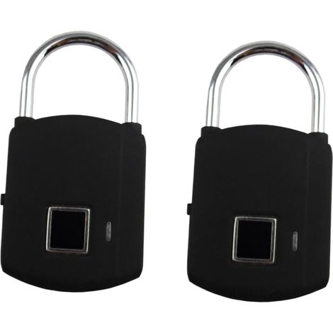 de 2 cadenas électroniques USB à empreinte digitale verrou