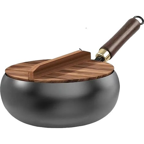 Sartén antiadherente, versátil para cocinar, 28 cm con tapa. (1/2)