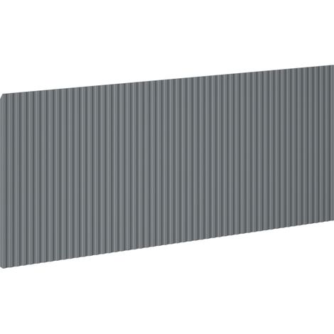 Mexen Rivel Front geriffelt für Korpus Badezimmerschrank 80 x 43,5 cm, Graphit Matt - 91A20-0800-470-1-66 (1/2)
