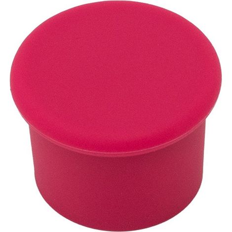 Juego de 7 tapones de silicona para botellas，en colores amarillo，rosa，dorado，azul claro，verde claro y rojo brillante (1/5)