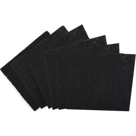 Filtro a carboni attivi per lettiera per gatti, controllo degli odori, filtro a compostaggio circolare, cartuccia filtrante a carboni attivi per lettiere per gatti, 6 pezzi (1/5)