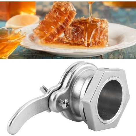 Grifo de miel de acero inoxidable para equipos de apicultura y embotellado. (1/5)