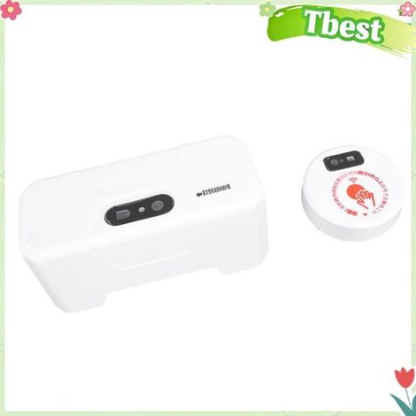 Kit de chasse d'eau automatique, capteur infrarouge sans contact, Rechargeable par USB, détection de 20cm, pour salle de bains, ABS (1/4)
