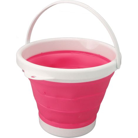 Machine à laver portable à ultrasons 5L, pliable et avec port USB, pour sous-vêtements et chaussettes de bébé (rose).