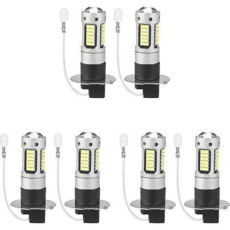 6pcs H3 Super Bright LED Fog Driving Drl Light Bulbs Kit 6000k WhiteAuto & Motorrad: Teile, Auto-Ersatz- & -Reparaturteile, Lichter & Leuchten (1/4)