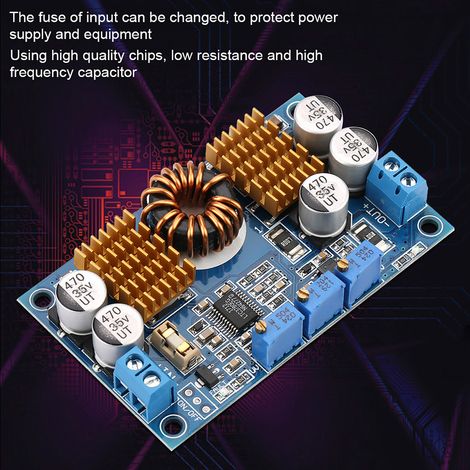 Convertisseur automatique élévateur abaisseur DC 5-32V vers 1-30V, module alimentation CC CV (1/5)