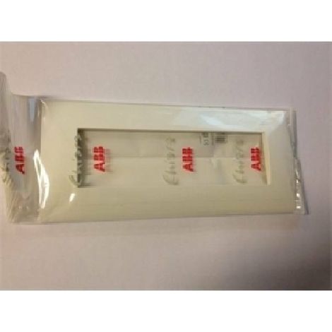 Abb chiara placca 7 posti colore bianco 2csk0701ch