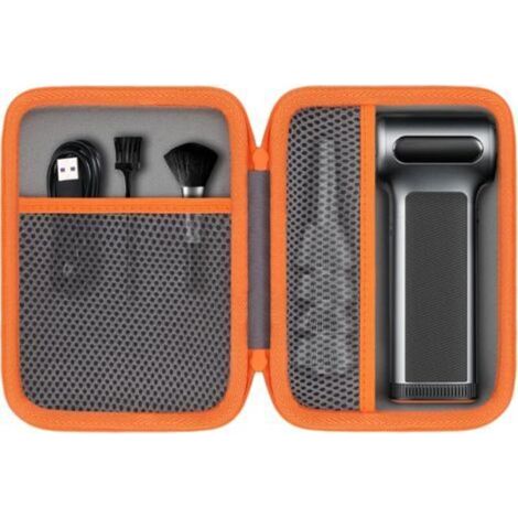 para WOLFBOX MF200 Aspirador de aire eléctrico, Souffleur sans Fil et Souffleur d'air, Étui Rigide de Rangement avec Poche en Maille pour Accessoires WOLFBOX MF200, Étui Uniquement (Gris)