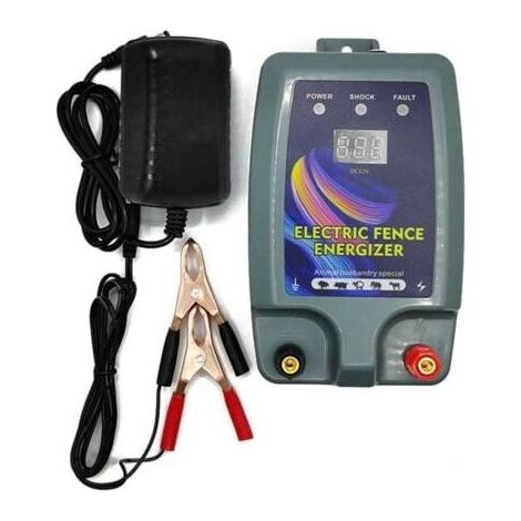 km langer Elektrozaun, Solar-Elektrozaun für Tiere, Elektrozaun für Tiere, elektrischer Viehcontroller