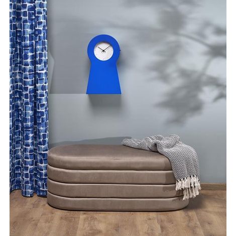 Banc couleur beige en velours avec coffre de rangement BENCH (1/5)