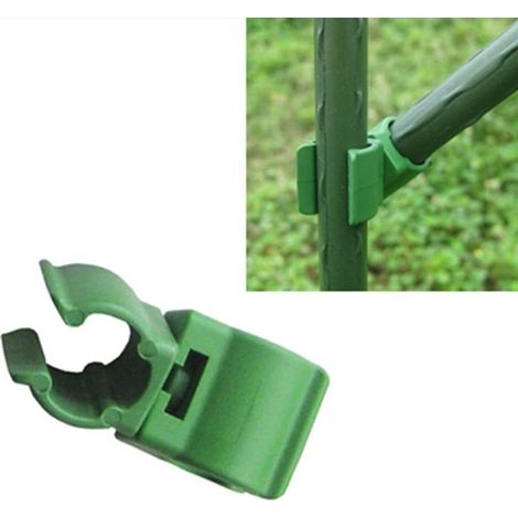 Paquete de 36 clips universales para jardinería, conectores para fijar redes en toldos e invernaderos. (1/5)