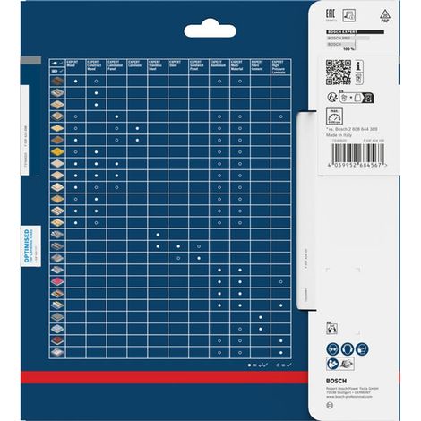 Bosch EXPERT Kreissägeblatt Laminated Panel, 190x2,1x30 mm, Z60
