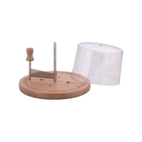 Zeller Conjunto Chic Tabla de Cortar Transparente 22,5 cm