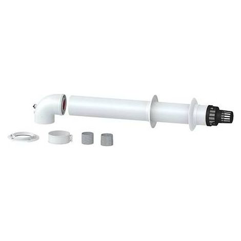 KIT UNIVERSEL COAXIAL 1 D.60-100 ALC Dimensions : Diam. 60/100