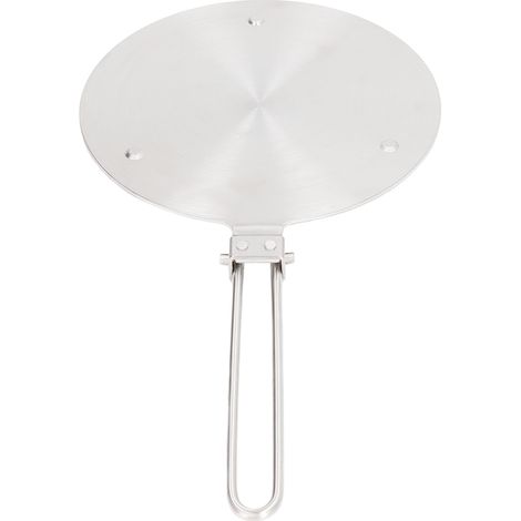 Plaque diffuseuse de chaleur en acier inoxydable 19,5 cm pour cuisinière à induction électrique (1/5)