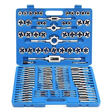 Taraud Kit de taraudage 110 pièces Kit de taraudage Taraudage Foret Set d'outils (110 pièces) NAIZY