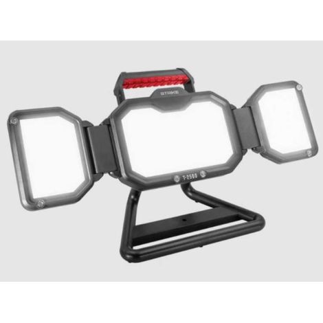 Proyector led portátil de tres caras 50w 4500lm 4000k stk-t4500