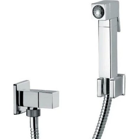 Kit de toilette en laiton avec robinet d'ouverture/fermeture