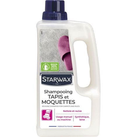 Shampooing raviveur pour tapis et moquettes 1L STARWAX