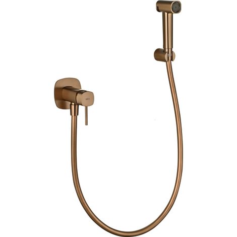 Miscelatore bidet incasso Firenze finitura oro rosa spazzolato [ IMEX® ] (1/3)