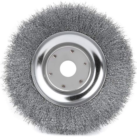 Tête de coupe-bordures Univer, lame de 8 pouces, brosse rotative à roue métallique, outil de jardinage (1/3)