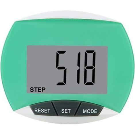Compteur De Pas Électronique Fitness Podomètre Numérique Étanche Compteur De Calories De Mouvement De Pas for La Course À Pied Lecture Précise (1/2)