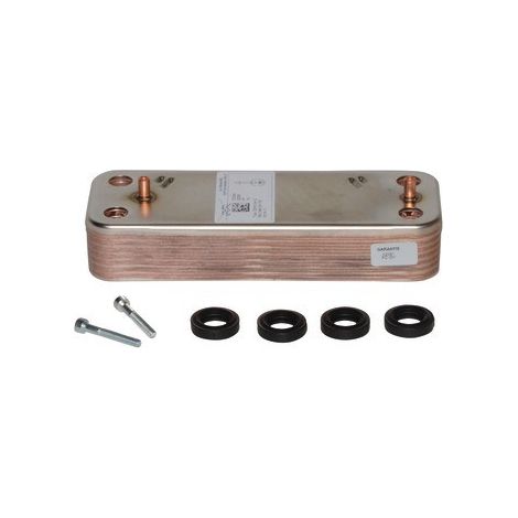 Echangeur sanitaire 14 plaques- DIFF pour De Dietrich Chappée - 711500500