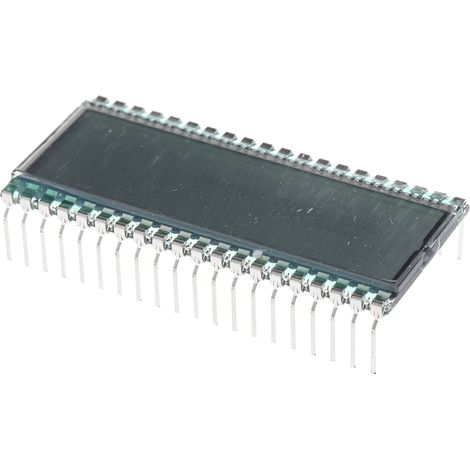 Afficheur monochrome LCD RS PRO, 7 segments 1 ligne de 3-1/2 caractères ( Prix pour 1 ) (1/2)