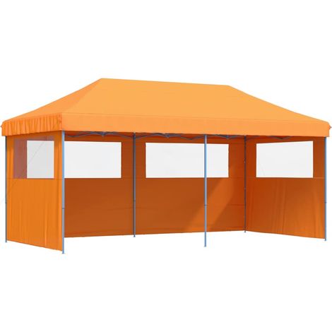 Maison Exclusive - Partyzelt Faltbar Pop-Up mit 3 Seitenteilen Or