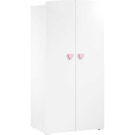 Baby-price New Basic Kleiderschrank zartrosa für Babys (1/3)