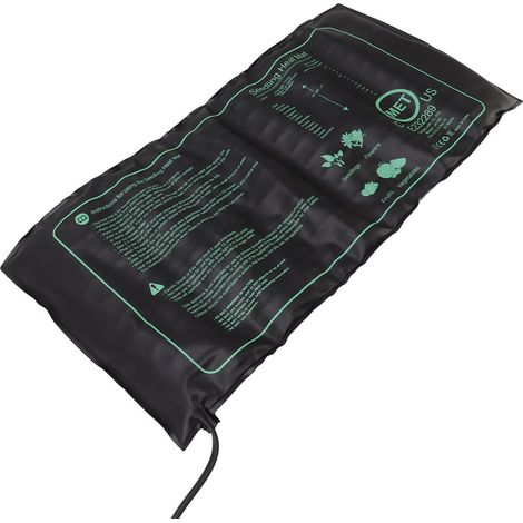 Tapis chauffant hydroponique étanche, prêt à l'emploi, chaleur uniforme, accessoire de germination pour jardin d'intérieur, prise 220 V UE (1/5)