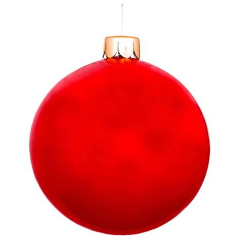 Ornamenti natalizi, 1 set di giocattoli gonfiabili leggeri per esterni, decorazioni natalizie colorate per il giardino, 65 cm, rosso