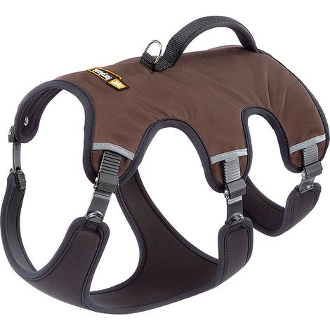 Ferplast ERGOTREKKING P Harnais pour chien ergonomique anti-évasion et réfléchissant. Six fermetures avec micro-ajustement.. Variante EXTRA LARGE - Misure: A: 64-74 cm B: 82-92 cm C: 72-82 cm L 32.5