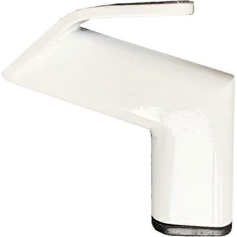 Pieds de meubles design blancs, 12 cm (1 pièce) (1/3)