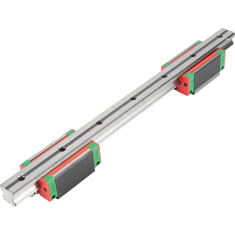 HGR20 400-mm-Linearführungsschiene für CNC-Fräsmaschinen mit 2 Schienenblöcken (1/5)