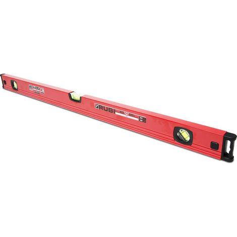 rubi Rubilevel Wasserwaage rot 80 cm präzise