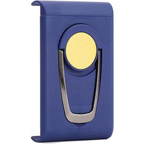 Verstellbare, universelle magnetische Handyhalterung mit drehbarem Saugnapffuß, blau, für Auto, Zuhause und Büro. (1/5)