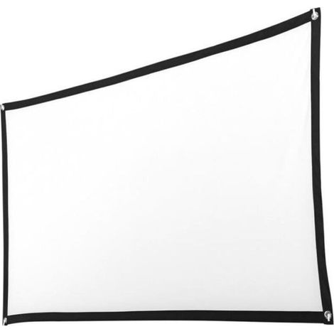 Écran de projection portable - polyester - pliable - 100 pouces 16:9 (1/3)