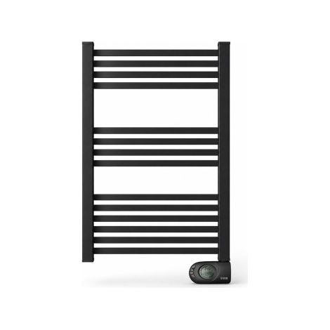 Radiador secatoallas eléctrico de bajo consumo HJM SQUARE 500 W - Negro (1/5)