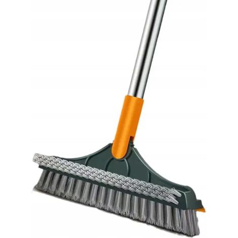 Spazzola per pavimenti 3 in 1, 111 cm, verde (1/5)