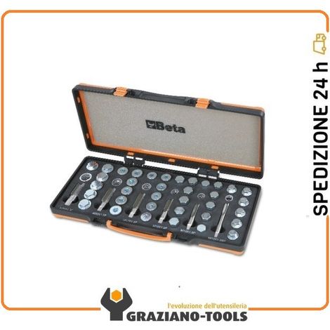 Assortimento utensili riparazione filetti coppa olio beta 1495/c6 (1/2)